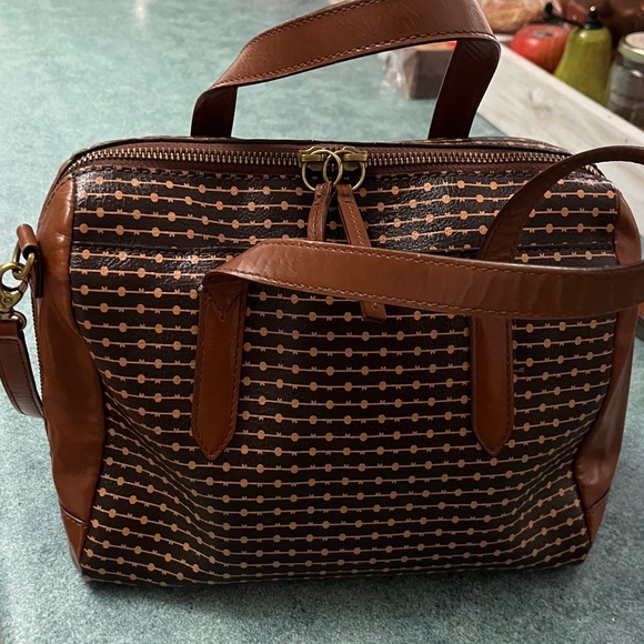 Fossil Key Print Bag - Picture 11 of 16